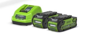 Batteries du Greenworks GD40BVK2X
