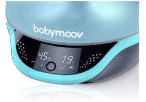Ecran digital et bien ligible pour Babymoov Hygro Plus