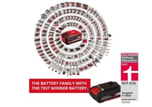 La famille des batteries avec Einhell TE-RS 18 Li