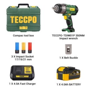 Accessoires fournis avec Teccpo FR-TDIW01P