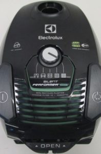 Panneau de commande de l'Electrolux Silent Performer ESP74GREEN