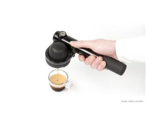 Café fait avec Machine à expresso manuelle Handpresso Pump Noire 48238