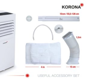 Accessoires fournis avec Korona 82000 Iceberg 7.0 Eco