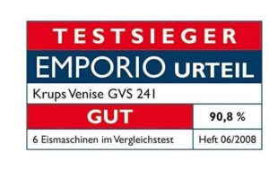 Certificat de garanti du Sorbetière Krups GVS2