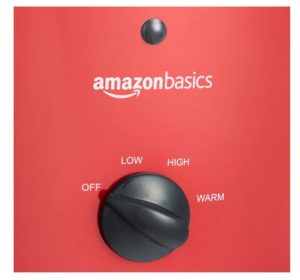 Bouton de commande du Mijoteuse Amazon Basics