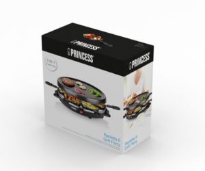 Carton d'emballage du Raclette Princess 162725