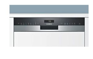 Vue du bouton de commande et écran d'affichage du  Lave-vaisselle Siemens SN658D02ME