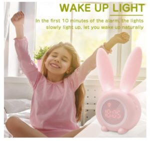 Homealexa réveil matin facile à utiliser permet de réveiller naturellement