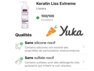 Shampoing Professionnel Lissaria Liss Extreme sans silicone et sulfate nocif