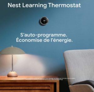 Usage du Google Nest Learning Thermostat