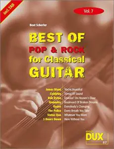 Best Of Pop & Rock for Classical Guitar 7 n1