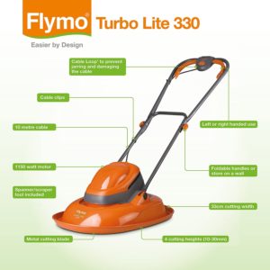 Vue détaillé Flymo Turbo LITE 330 n1