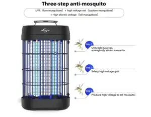 Caractérietiques du Lampe anti-moustique Viflykoo
