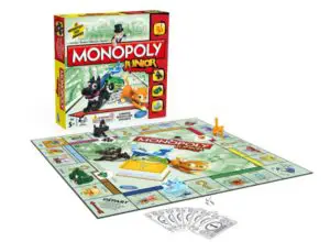 Vue d'ensemble du Monopoly Junior