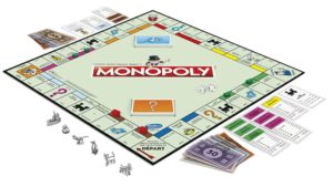 Plateau de jeu du Monopoly