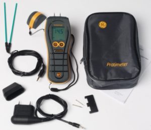 Accessoires fournis avec Protimeter surveymaster