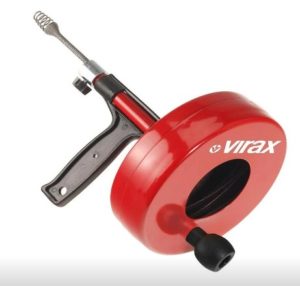 Virax -Déboucheur manuel à tambour 25-50 mm