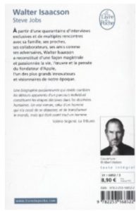Vue postérieur du Steve Jobs