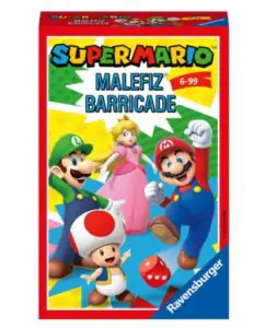 Vue de face du Super Mario Malefiz Barricade