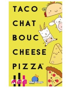 Vue de face du Taco Chat Bouc Cheese Pizza