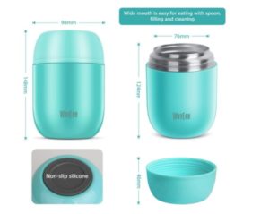 Thermos alimentaire Bleu 450 ml – WayEee n5