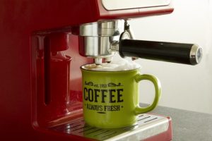 Machine à cappuccino une tasse