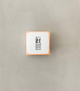 Thermostat sur mur