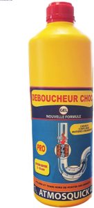 Vue de face du Déboucheur Choc Atmos Products 1314