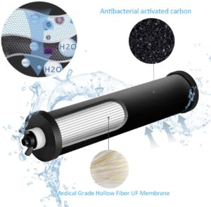 Lixa-da Seau de filtration d’eau par gravité 11L n4