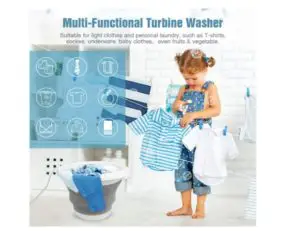 Fonction de la Mini machine à laver Taiso-975