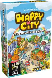 Coffret du jeu Happy City