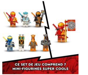 Figurines fournis avec Lego 71765
