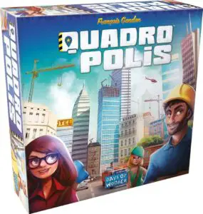 Coffret du jeu Quadropolis