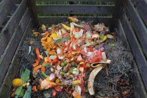 Transformation de déchets en compost