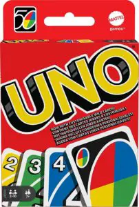 Coffret du jeu Uno Get Wild