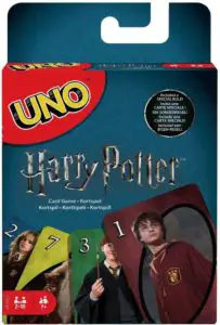 Coffret du jeu Uno Harry Potter