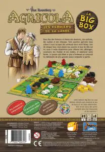 Dos du jeu Agricola,Les Fermiers de La Lande-La Big Box