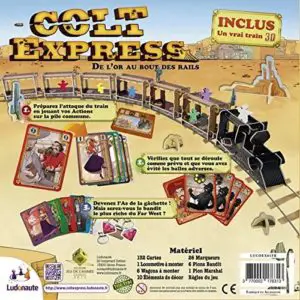Dos du jeu Colt Express