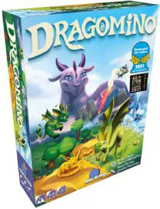Emballage du jeu Dragomino (Kingdomino Enfants) - Blue Orange
