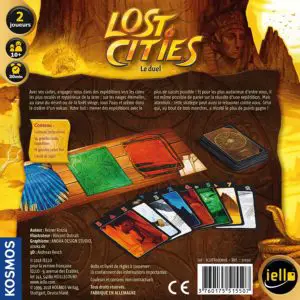 Dos du jeu Lost Cities,Le Duel