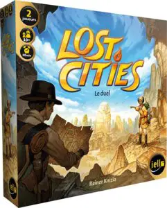Emballage du jeu Lost Cities,Le Duel
