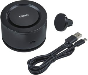 Osram AirZing mini purificateur d’air de voiture avec prise USB, ioniseur n2