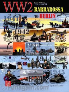 Vue de face du jeu WW2 : Barbarossa to Berlin