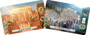 Cartes du jeu 7 Wonders Duel-Extension,Panthéon