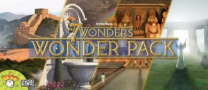 Vue de face du jeu 7 Wonders-Extension,Wonder Pack