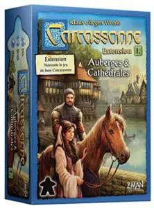 Emballage du jeu Carcassonne-Extension 1 Auberges et Cathédrales