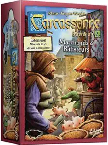 Emballage du jeu Carcassonne-Extension 2 Marchands et Bâtisseurs