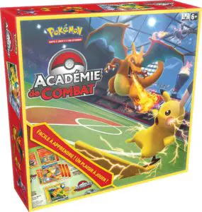Emballage du jeu Pokémon Académie de Combat