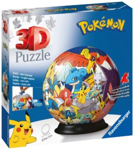 Emballage du jeu Puzzle 3D Ball Pokémon