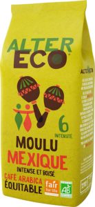 Café moulu Mexique – café arabica bio Alter eco n3